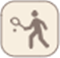 Tennisplatz vor Ort Tennisplatz vor Ort
